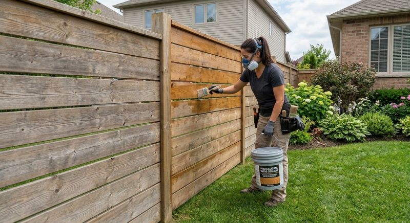 Fence Sealing in Tacoma, WA