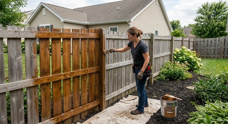 Fence Sealing in Renton, WA
