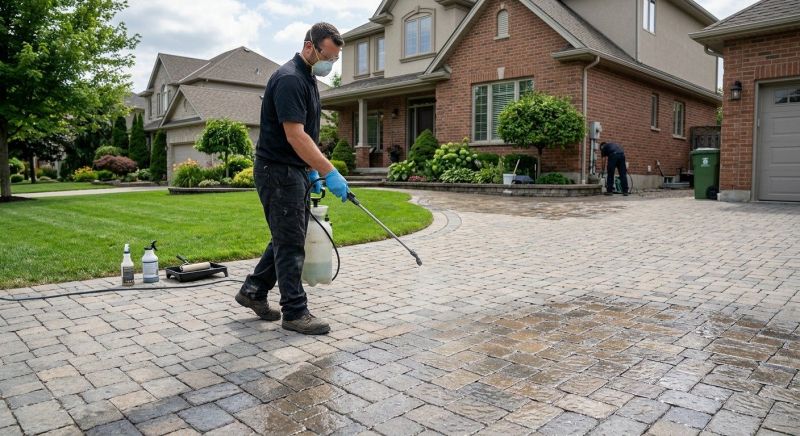 Paver Driveway Sealing in Kitsap County, WA
