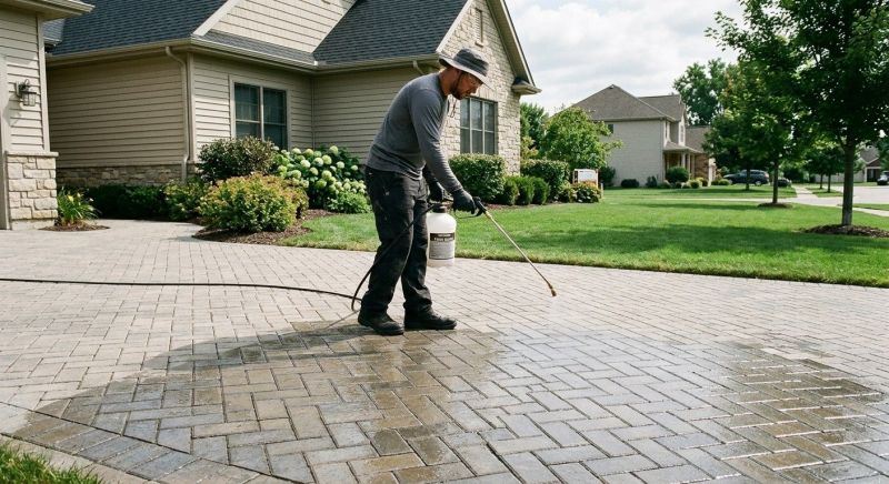 Paver Driveway Sealing in Bellevue, WA