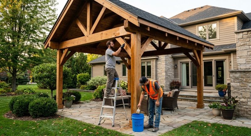 Pavilion Sealing in Puyallup, WA