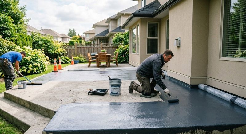 Pool Patio Sealing in Seattle, WA