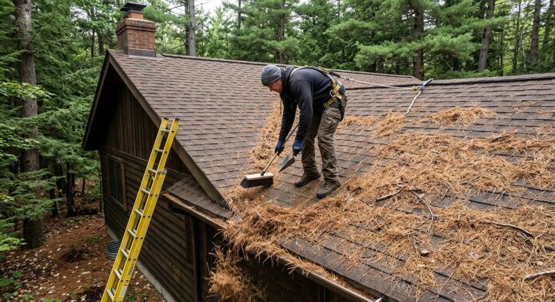 Roof Pine Needles Removal in Vancouver, WA