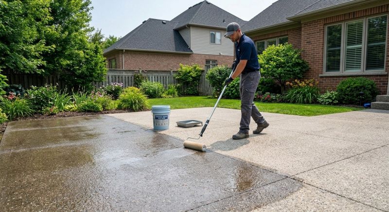 Sidewalk Concrete Sealing in Alpharetta, GA