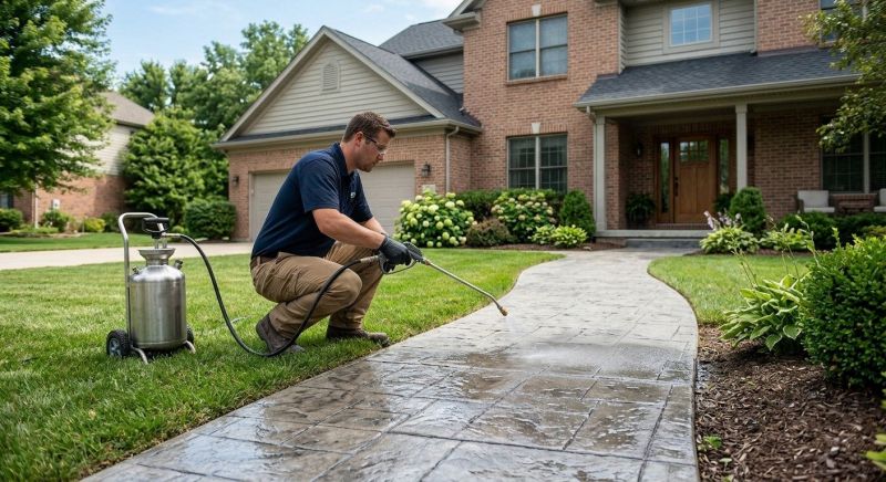 Sidewalk Concrete Sealing in Kitsap County, WA