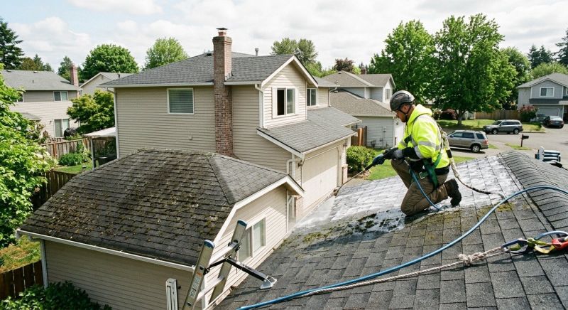 Asphalt Shingles Cleaning in Vancouver, WA