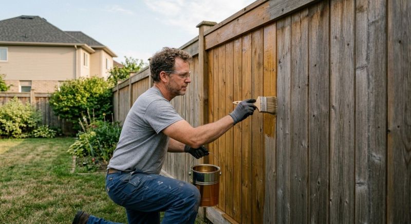 Cedar Fence Sealing in Kitsap County, WA