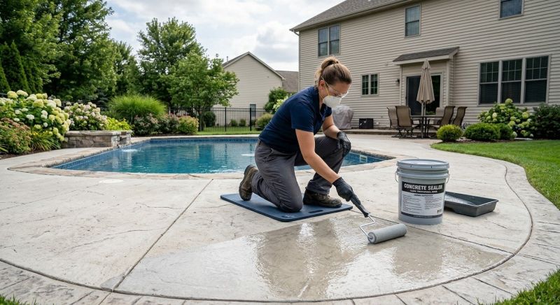 Concrete Deck Sealing in Redmond, WA