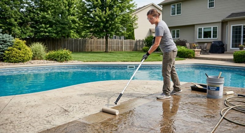 Concrete Deck Sealing in Bellevue, WA