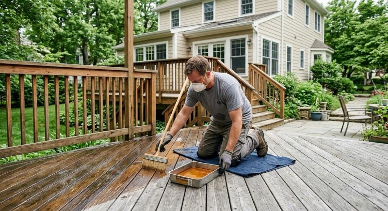 Deck Sealing in Renton, WA