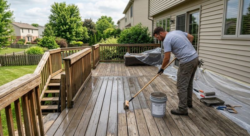 Deck Waterproofing in Gig Harbor, WA