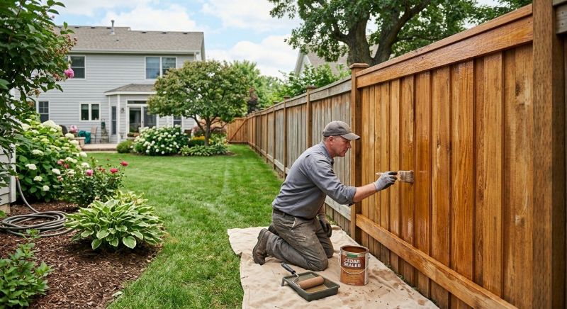 Fence Sealing in Gig Harbor, WA