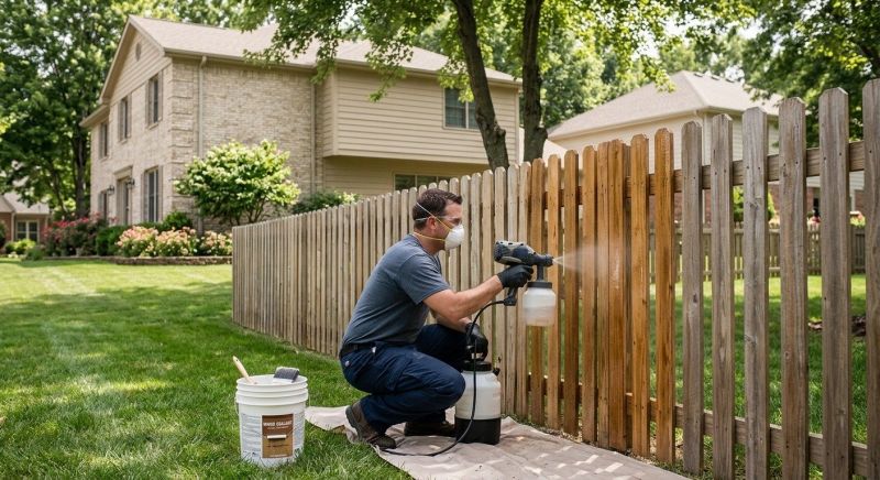 Fence Sealing in Puyallup, WA