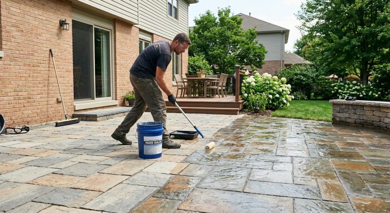 Pool Patio Sealing in Kitsap County, WA