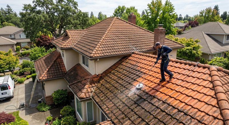 Roof Dirt Removal in Vancouver, WA