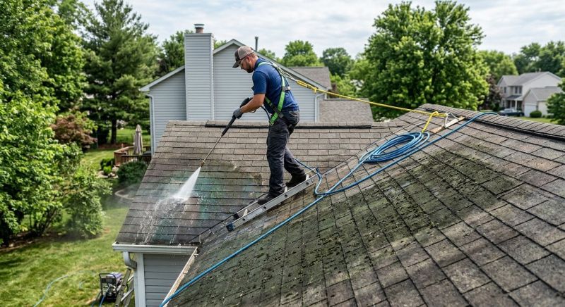Roof Mildew Removal in Vancouver, WA