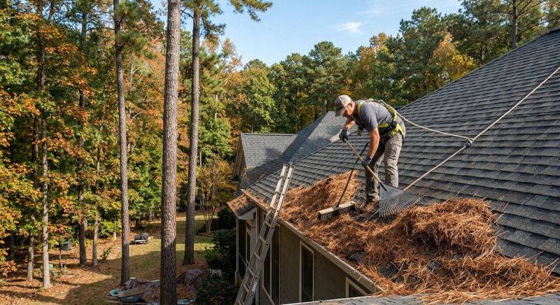 Roof Pine Needles Removal in Vancouver, WA